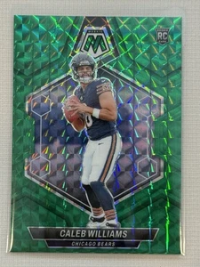 2024 Mosaic Caleb Williams RC Green Mosaic #301 Chicago Bears - Picture 1 of 2
