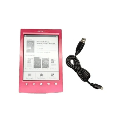 Sony eBook Reader PRS-T2 15,2 (6 Zoll) 2GB WLAN Rot  - Bild 1 von 4