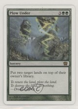 2003 Magic: The Gathering - Core Set: 8th Edition Plow Under #272 n0n