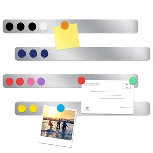 4 Stück Magnettafel Memotafel 30x3cm Selbstklebend Magnetleisten Magnetstreif... - Bild 1 von 7