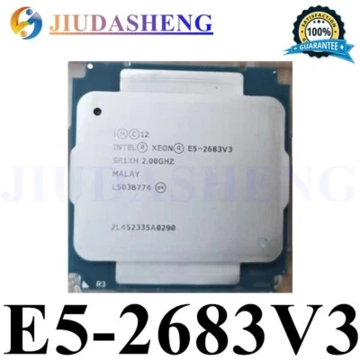 Intel Xeon E5-2683 V3 2.0GHz 14 Core 35MB SR1XH LGA2011-3 CPU Processor 120W - Image 1 of 2