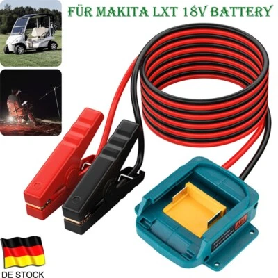 Für Makita LXT BL18 18V Akku Jumper Starthilfe Adapter 12AWG Auto Booster Kabel - Bild 1 von 4