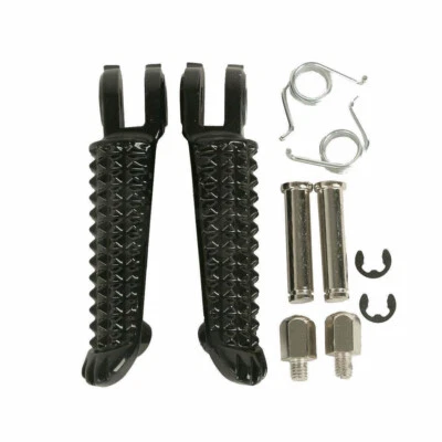 Foot Pegs Footrests Pedal Foot Rest Pads Fits For Yamaha YZF R6 1999-2012 - Image 1 of 3