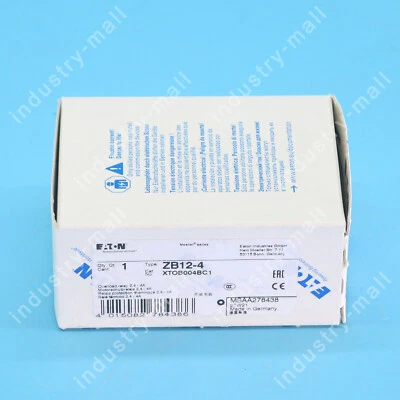 1piece New Eaton Moeller ZB12-4 2.4-4A overload relay free ship - Image 1 of 4
