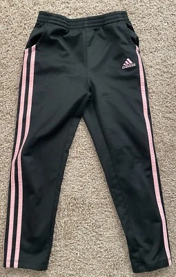 Pants Adidas Black/pink Size 6 - Image 1 of 4