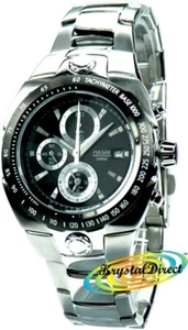 PF3805X1 - Pulsar Brand Gents Alarm Chrono Men Gift Watch 100M Date Bracelet - Picture 1 of 2