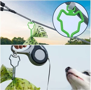 Dog Poop Bag Holder Waste Bags Holder Hand-free Outdoor Pet AU Stock - Picture 1 of 8