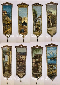 Wall Mural Embroidery Decorative from the Levant 30X110cm-+ لوحات شامية - Picture 1 of 19