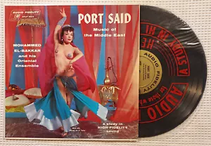 MOHAMMED EL-BAKKAR Port Said Orig '57 AUDIO FIDELITY Exotica Sexy Booklet Mono - Picture 1 of 2