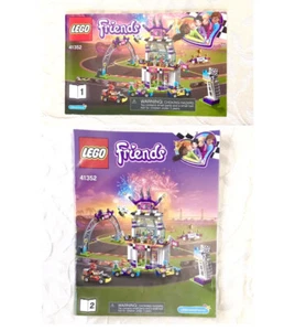 LEGO 41352 Instruction Booklet 1 & 2 Manual Friends Heartlake The Big Race Day - Picture 1 of 6