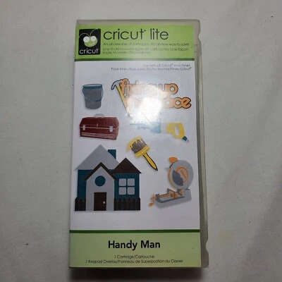 Один картридж Cricut Lite Handy Man 2000160 полный комплект - статус ссылки неизвестен - Изображение 1 из 4