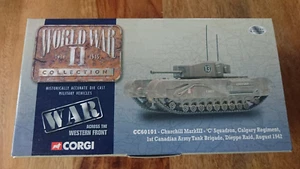 Corgi CC60101 Churchill MkIII Tank Calgary Regt. Dieppe 1942 Ltd Edition No.0002 - Picture 1 of 6