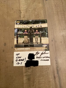2022 LSU Baseball Opening Day Ticket Signed & Inscribed by Jay Johnson. 1st Game - Picture 1 of 7