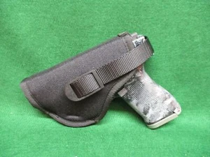 Uncle Mike's Sidekick Left-Handed Belt Holster for GLOCK 26, 27 & 33, Nylon - Picture 1 of 4