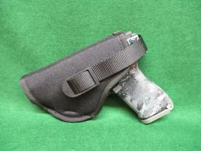 Uncle Mike's Sidekick Left-Handed Belt Holster for GLOCK 26, 27 & 33, Nylon - Image 1 of 4