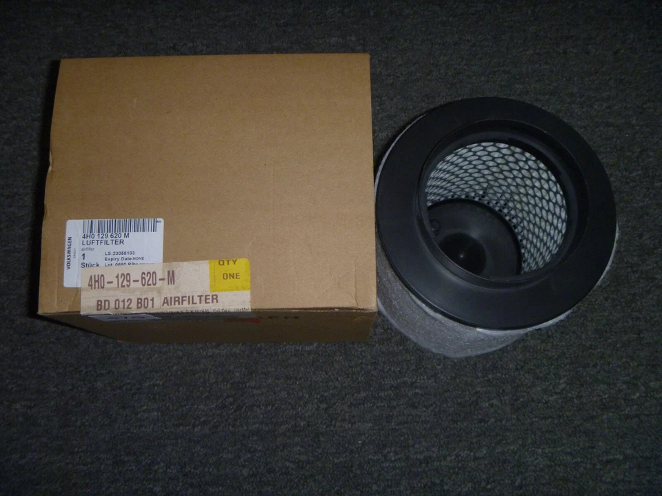 Filtro de aire Audi A8 S8 2011-2018 4H0-129-620-M OEM nuevo 2012 2013 2014 2015 2016 Foto 1 de 1