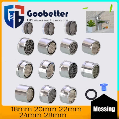 Perlator Strahlregler 18mm-28mm Wasserhahn Sieb Einsatz Perlatoren Luftsprudler - Bild 1 von 4