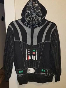 JR. Star Wars Hoodie With Eye holes. Zips completely over the head. Halloween  - Picture 1 of 8
