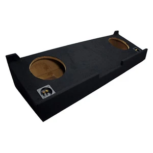 2007-2013 Chevy Silverado Crew Cab Truck Dual 10" Sub Subwoofer Enclosure Box - Picture 1 of 4