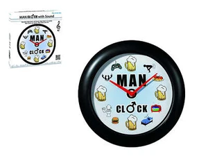 Out of the blue 79 / 3167 Reloj de Pared de Plástico, Reloj con Sonido para MAN 3 AA bat - Imagen 1 de 1