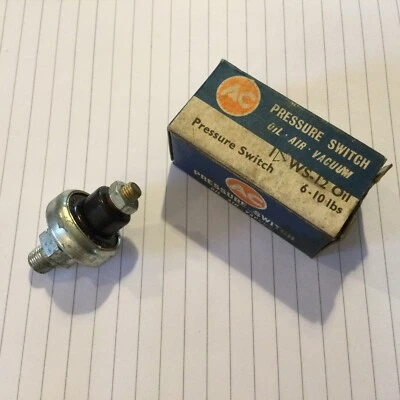 Oil Pressure Switch AC Delco for Dennis Condor Heron Hefty 1960-66 New Old Stock - Image 1 of 4