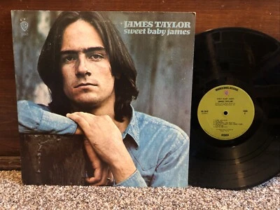 James Taylor /Sweet Baby James Vinyl LP WS 1843 Original Green Label Pressing - Image 1 of 4