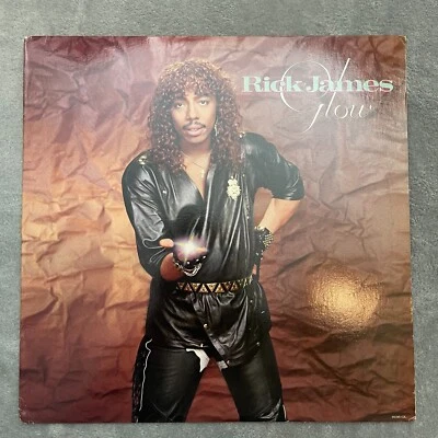 Rick James Glow 1985 Vinyl LP Motown Records 6135 GL Foto 1 de 4