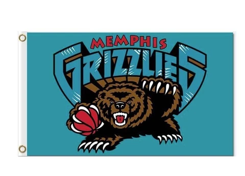 Memphis Grizzlies Flag 3x5ft Banner Polyester basketball grizzlies004 Cover