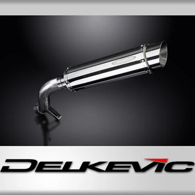 BMW R1200GS 2004-2009 Delkevic Slip On 14" Kit de silenciador de escape redondo de acero inoxidable Foto 1 de 4