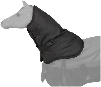 Capa de pescoço Miniature Horse 1200D inverno impermeável - Preta - P/M ou G/XL - Imagem 1 de 2