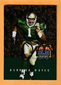 Derrick Mayes Notre Dame Irish AUTO Signed 1996 Playoff Absolute - Picture 1 of 2