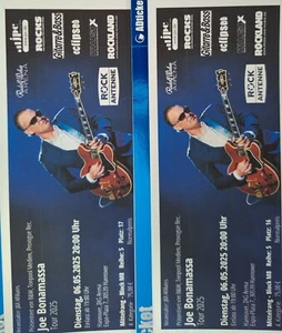 Joe Bonamassa 2 x Tickets Hannover 06.05.2025 - Bild 1 von 1