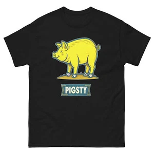 Pigsty Farming Rural Life Agriculture T-Shirt - Picture 1 of 13