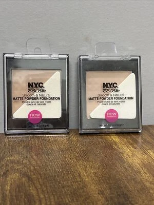 Pack of 2 N.Y.C. Smooth & Natural Matte Powder Foundation 0228 Free Shipping - Image 1 of 4