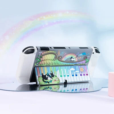 Protective Case for Nintendo Switch OLED HardShell Clear Case Cover Slim Shell - Image 1 of 4