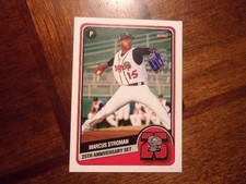 2020 Lansing Lugnuts 25th Anniversary MARCUS STROMAN Single Card CHICAGO CUBS