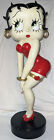 Grande figurine vintage Betty Boop 24 pouces rouge chaud 
