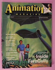 Animation Magazine Vol 3 #4 Summer 1990 FernGully Henson Siggraph - Foto 1 di 11