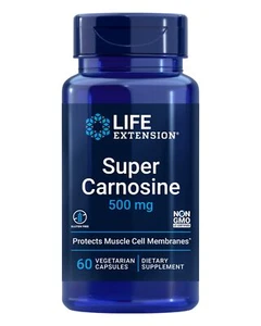 Super Carnosine 500mg - Muscle Recovery, 60 Veg Capsules - Picture 1 of 10
