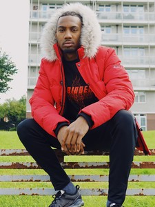 Puffer Jacket Red Coats for Men for 