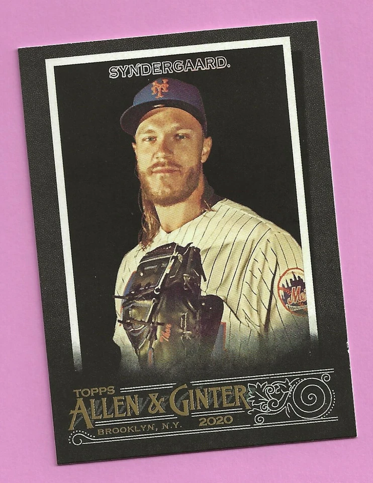 2020 Topps Allen & Ginter X Noah Syndergaard #196 New York Mets - Image 1 of 1