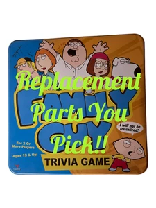 Family Guy Sammler Blech Quiz Spiel Ersatzteile Stücke Sie wählen - Bild 1 von 8