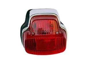 VESPA VBB, VBA, VM, VN, SUPER, VL 150 125- LUZ TRASERA SPRINT CROMADA - Imagen 1 de 3