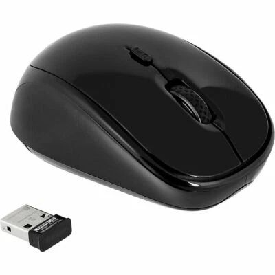 Targus AMW50US Wireless Optical Mouse - Optical - USB - Black, Gray - Image 1 of 2