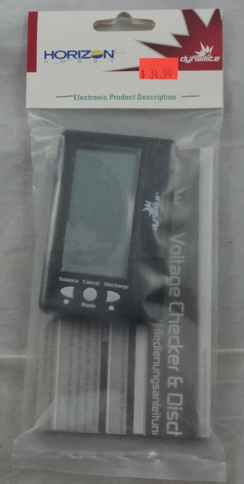 Dynamite 2S-6S Lipo Battery Checker & Discharger DYNF0001 - Image 1 of 1