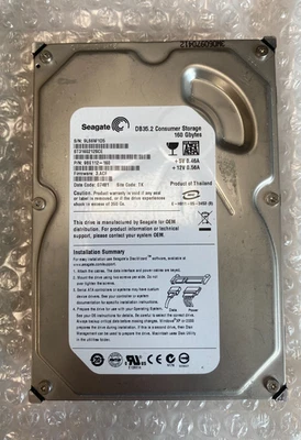 Seagate ST3160212SCE 160GB 3.5" SATA HDD 9BE112-160 - Image 1 of 4