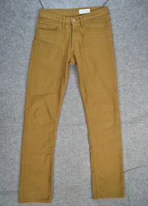 Gustin Jeans Mens 32 California Straight ButtonFly Brown 116699 Size 32x32 - USA - Picture 1 of 17