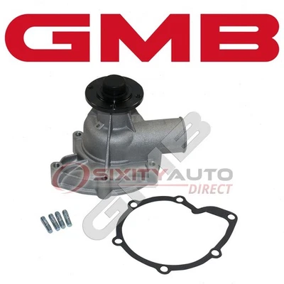 GMB Water Pump for 1988 BMW 535is 3.5L L6 - Coolant Antifreeze Engine Belts sk - Imagem 1 de 4
