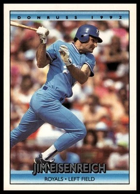 1992 Donruss #297 Jim Eisenreich - Image 1 of 2