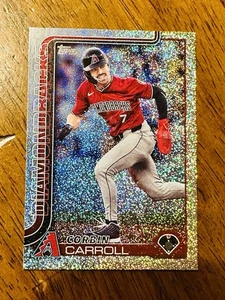 Corbin Carroll 2025 Topps Sand Glitter Foil #78 Diamondbacks  - Picture 1 of 2